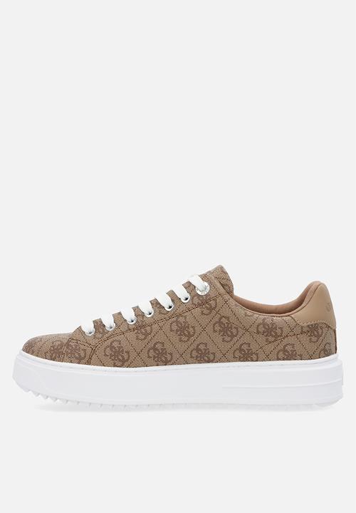 GUESS - Denesa Sneaker 4G Logo Basique - Latte