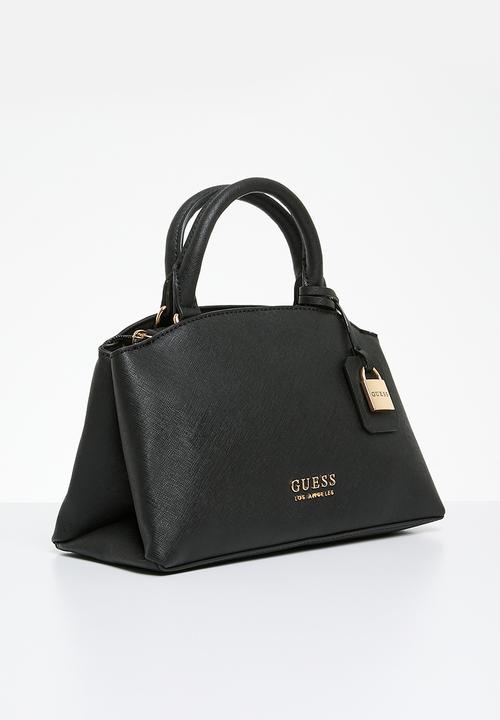 GUESS - Easley small satchel-black