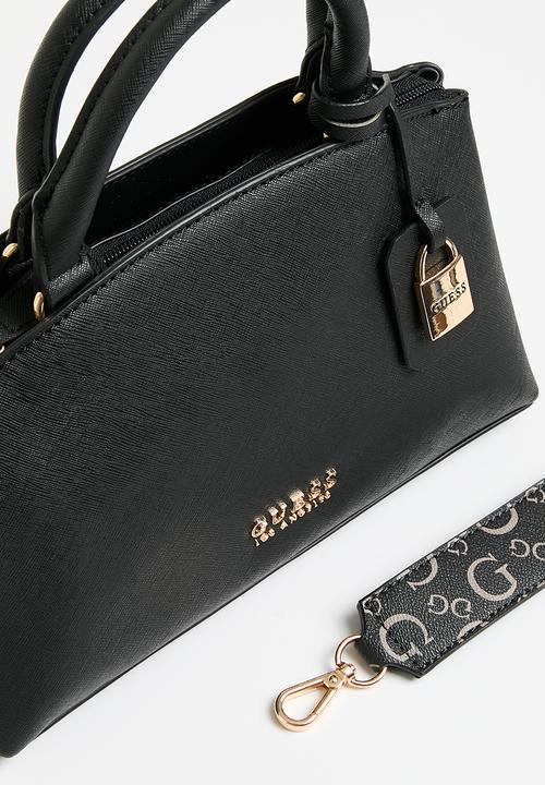 GUESS - Easley small satchel-black