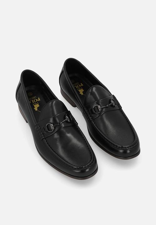 POLO - Horsebit moccasin - black