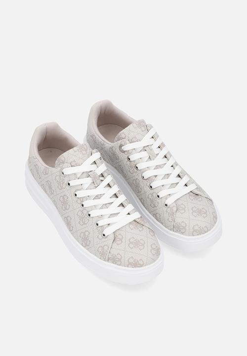 GUESS - Denesa Sneaker 4G Logo Basique - Dove