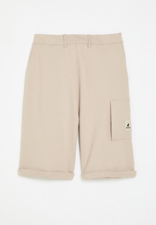 POLO - Boys jagger utility short - stone