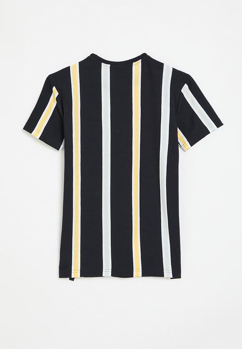 POLO - Boys blake striped tee - navy