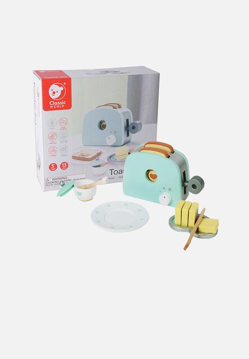 Greenbean Learning - Pretend & play - toaster set - multi