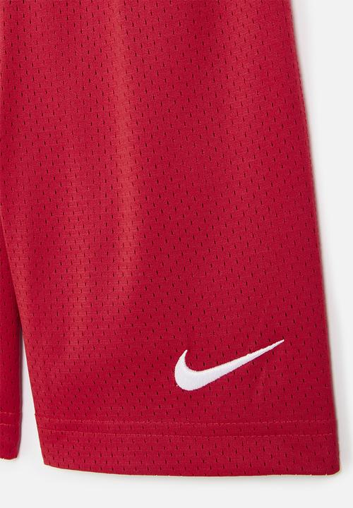 Nike - Nkb mesh knit short - university red