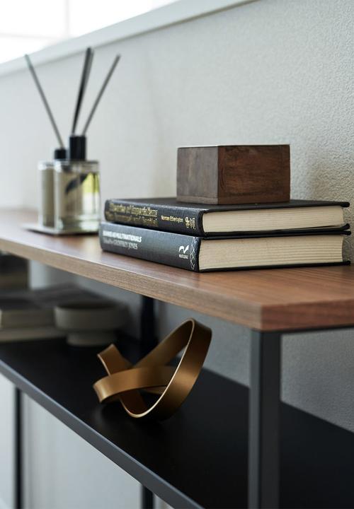 Yamazaki - Console with shelf - black