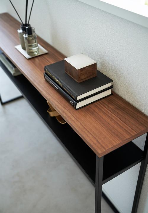 Yamazaki - Console with shelf - black