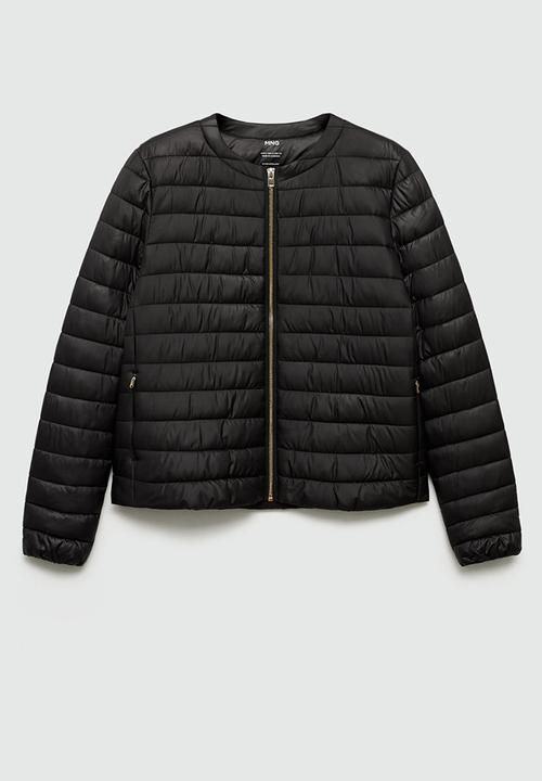 MANGO - Puffer Coat Blandi -  Black