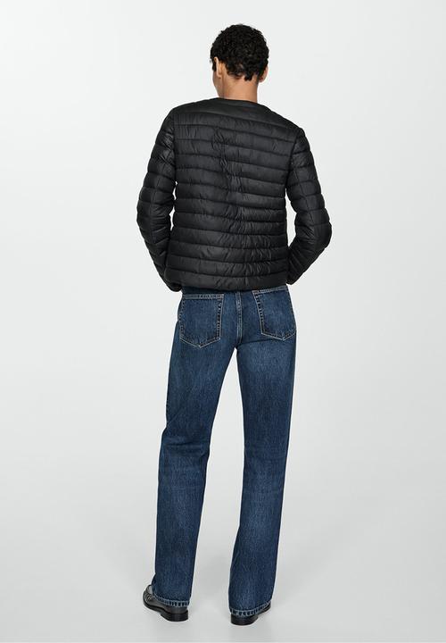 MANGO - Puffer Coat Blandi -  Black