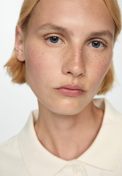MANGO - Poloshirt Cole - White
