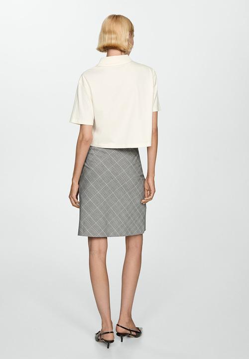 MANGO - Poloshirt Cole - White