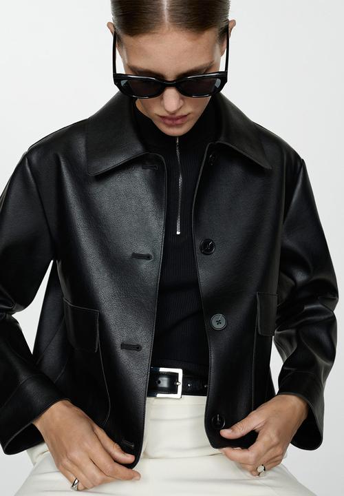 MANGO - Jacket Sabina - Black