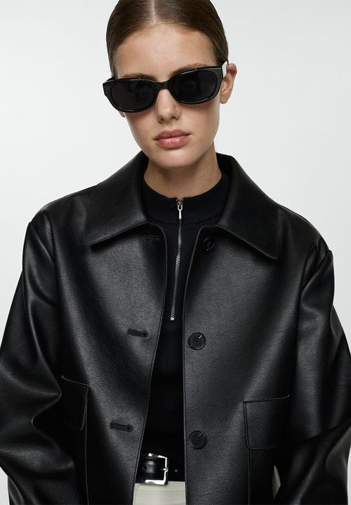 MANGO - Jacket Sabina - Black