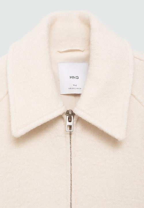 MANGO - Jacket Poesia - Light Beige