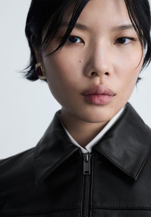 MANGO - Jacket Julia -  Black