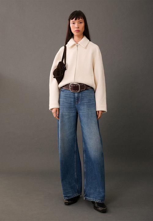 MANGO - Jacket Poesia - Light Beige