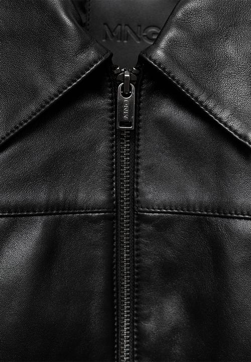 MANGO - Jacket Julia -  Black