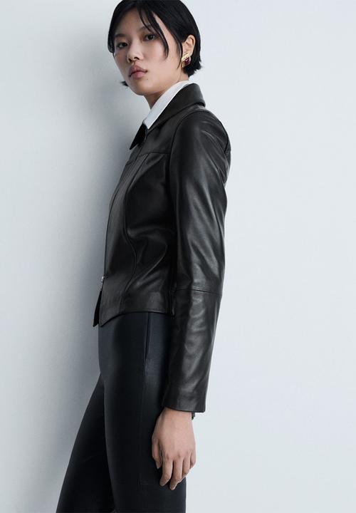 MANGO - Jacket Julia -  Black