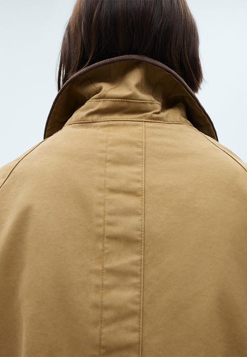 MANGO - Parka Fire - Medium Brown