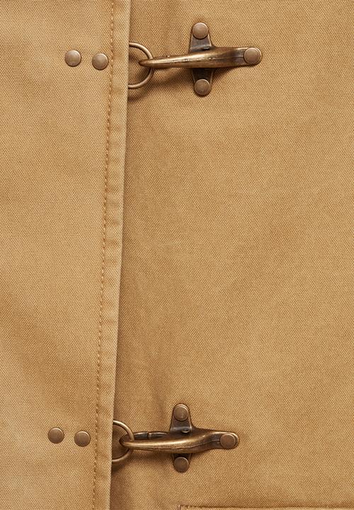 MANGO - Parka Fire - Medium Brown