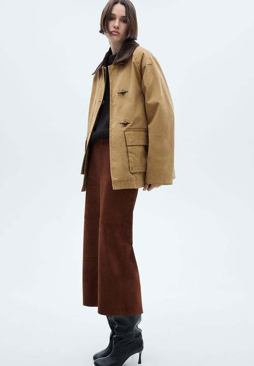 MANGO - Parka Fire - Medium Brown