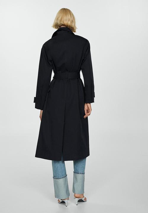 MANGO - Trench coat Angela - Black