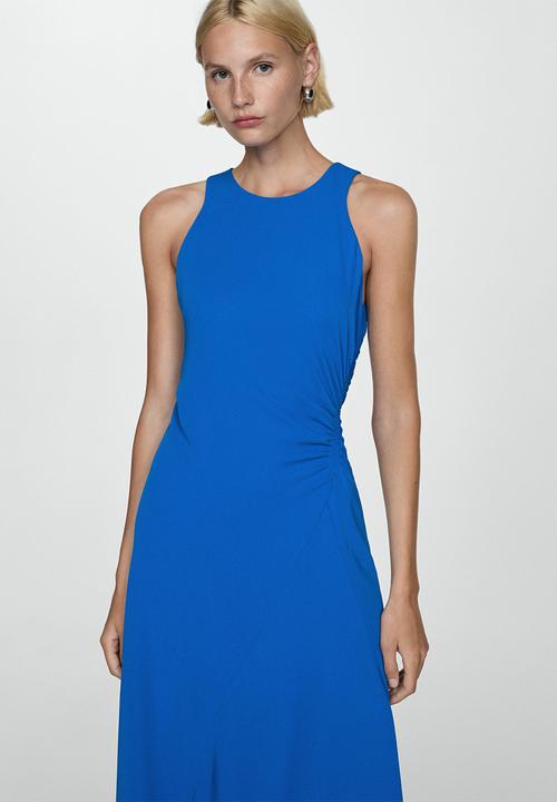 MANGO - Dress fenix - medium blue