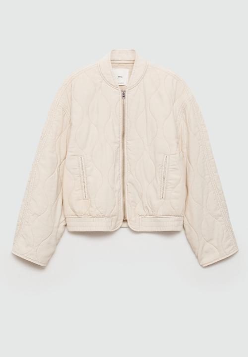 MANGO - Jacket Honolulu - Light Beige