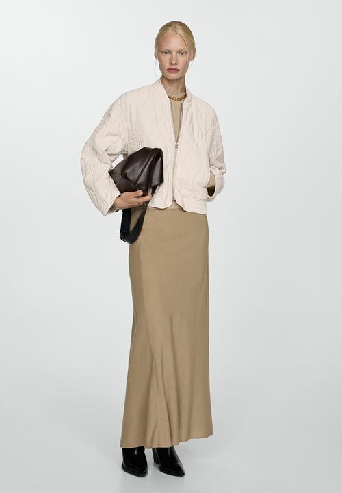 MANGO - Jacket Honolulu - Light Beige