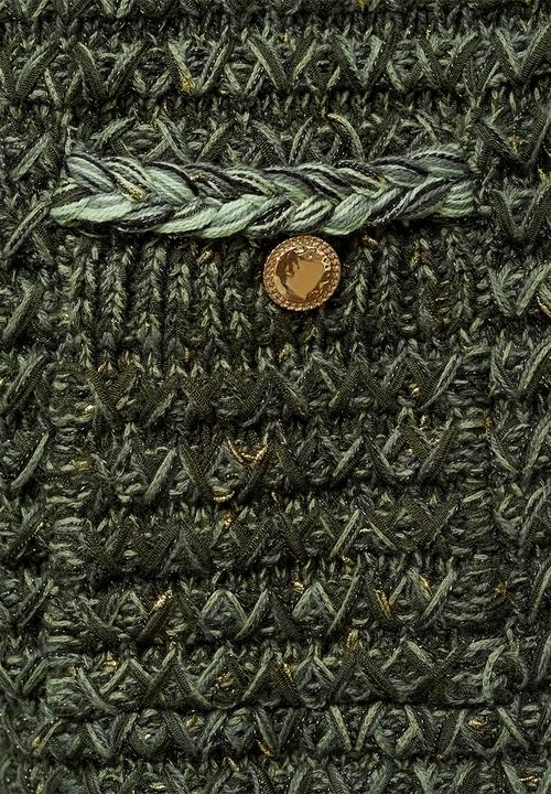 MANGO - Jacket Coquette - Green