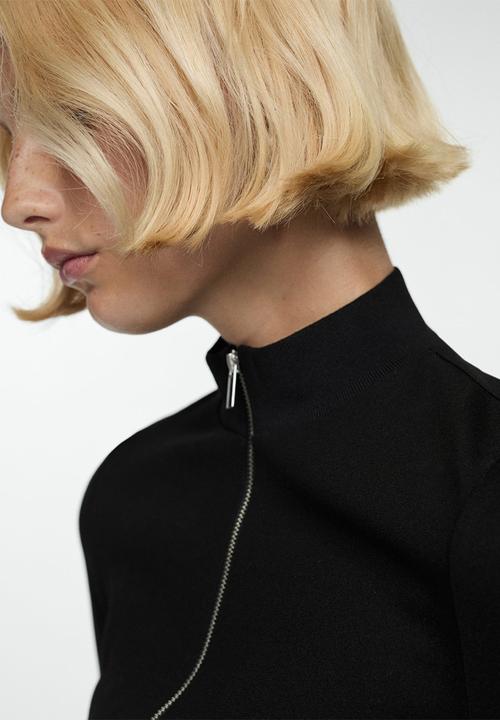 MANGO - Jacket Romu - Black