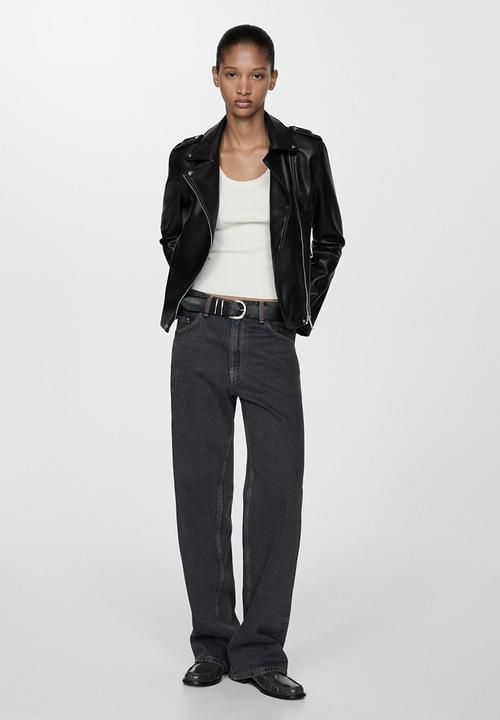 MANGO - Jacket Liz - Black