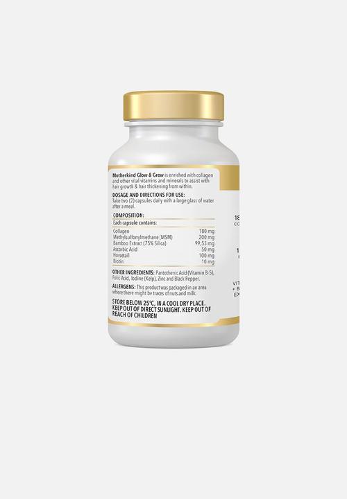 Motherkind - Glow & Grow Hair Capsules