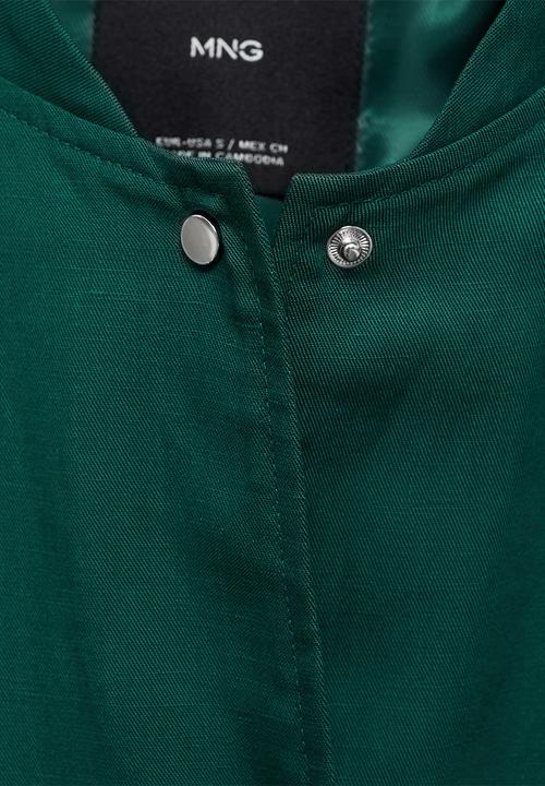 MANGO - Jacket Robbie - Green
