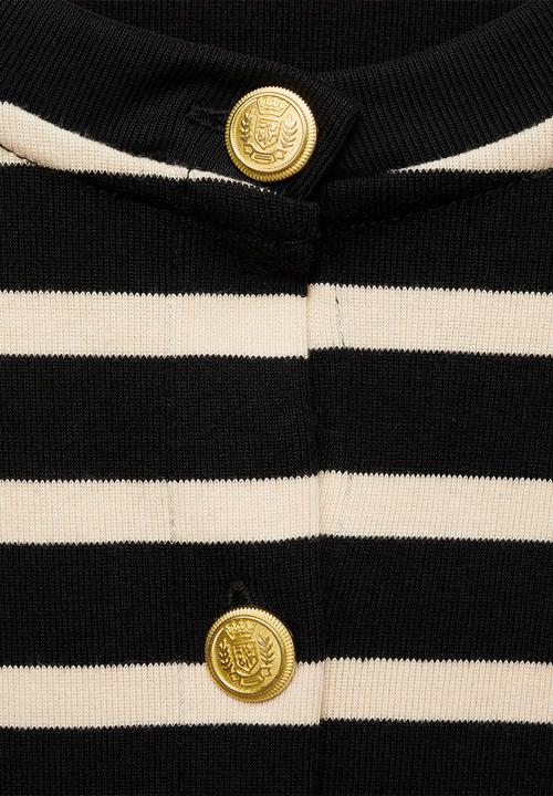 MANGO - Cardigan Porto - Black