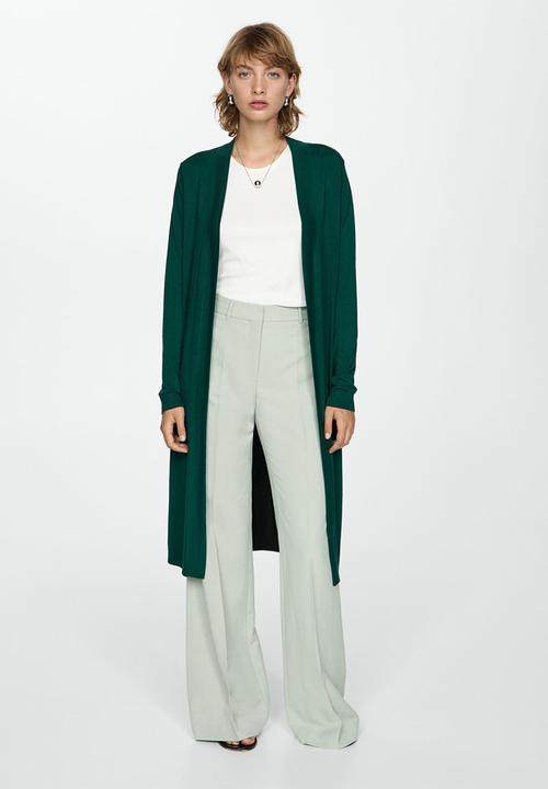 MANGO - Cardigan Almibar - Dark Green