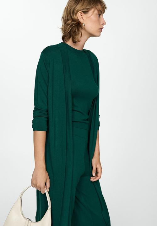 MANGO - Cardigan Almibar - Dark Green