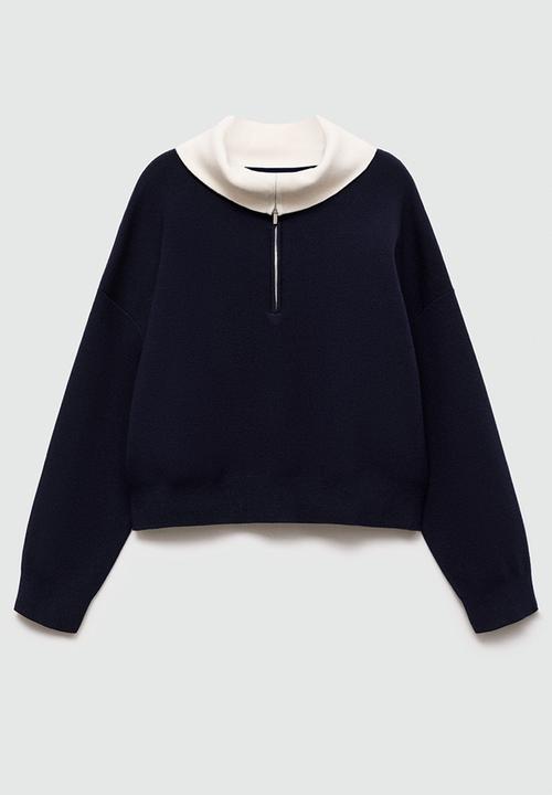 MANGO - Sweater Latas - Navy