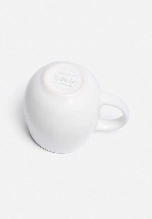 Urchin Art - Bubble mug set of 4