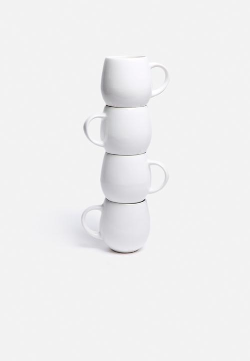Urchin Art - Bubble mug set of 4
