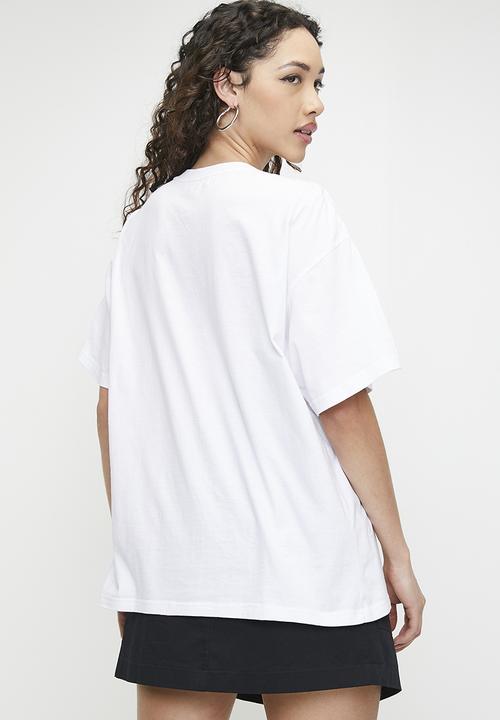 Superbalist - Blue face tee - white