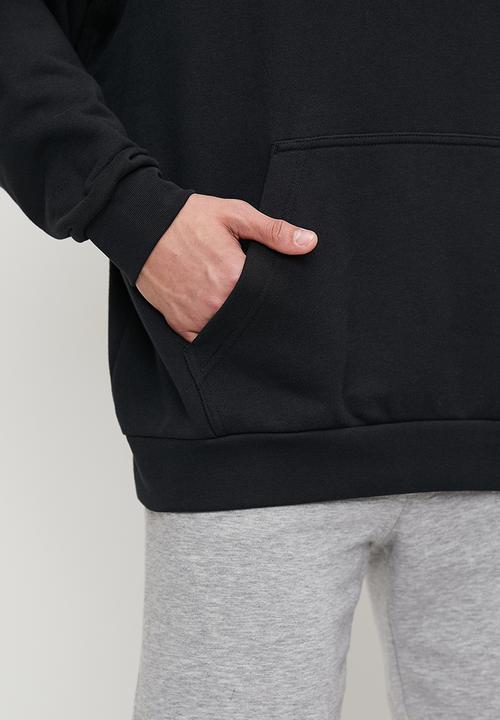Nike - Club Fleece Oversized French Terry Pullover  Hoodie- Black
