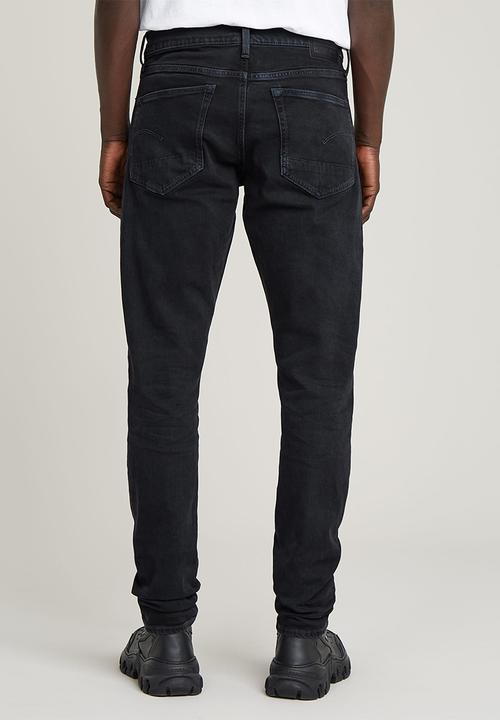 G-STAR - 3301 Regular Tapered - worn in midnight blue od