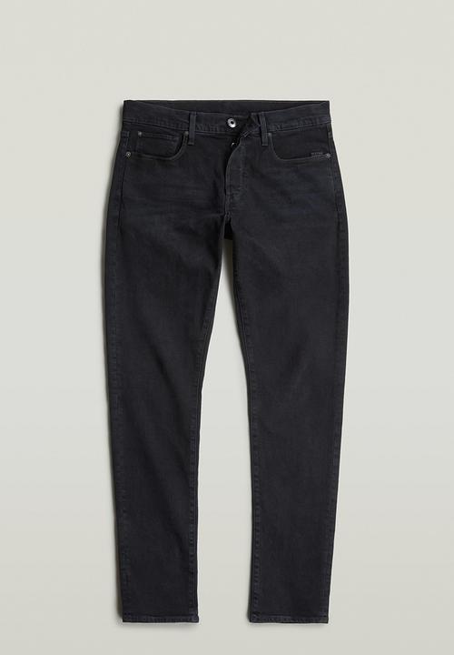 G-STAR - 3301 Regular Tapered - worn in midnight blue od