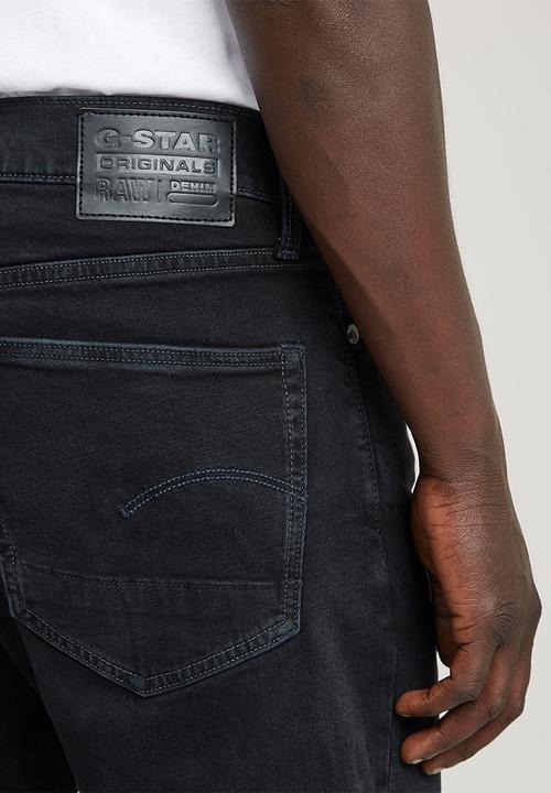 G-STAR - 3301 Regular Tapered - worn in midnight blue od