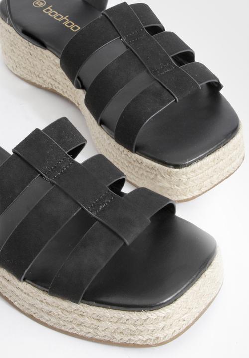 boohoo - Gladiator Flatform Sandals