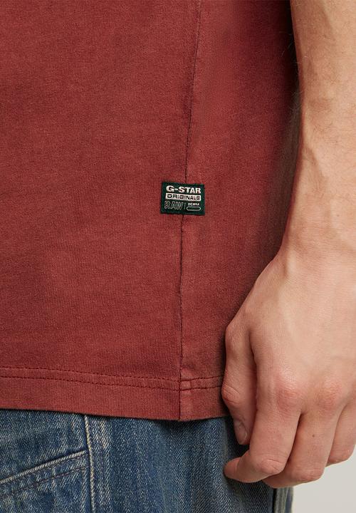 G-STAR - Pigment dye loose r t - dry red gd