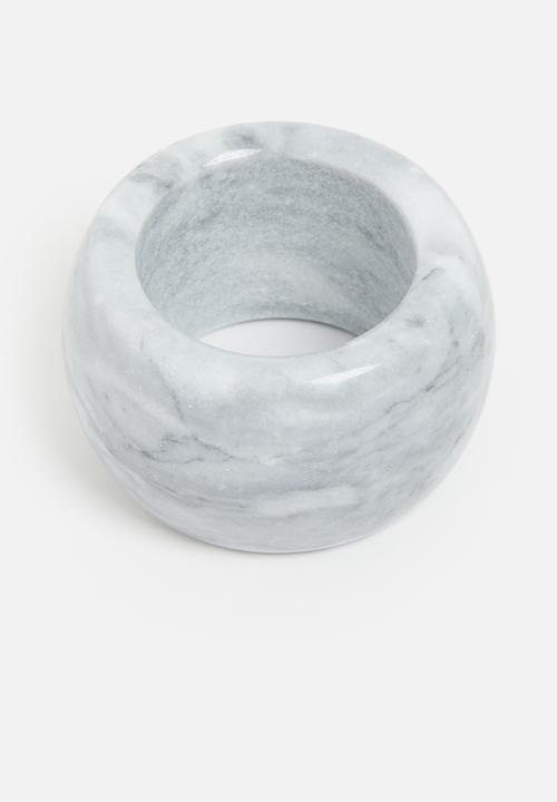 Nicolson Russell - Marble Napkin Rings 4pce