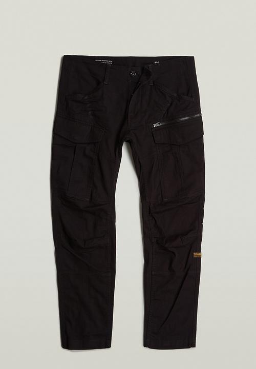 G-STAR - Zip Cargo 3D Tapered - dk black