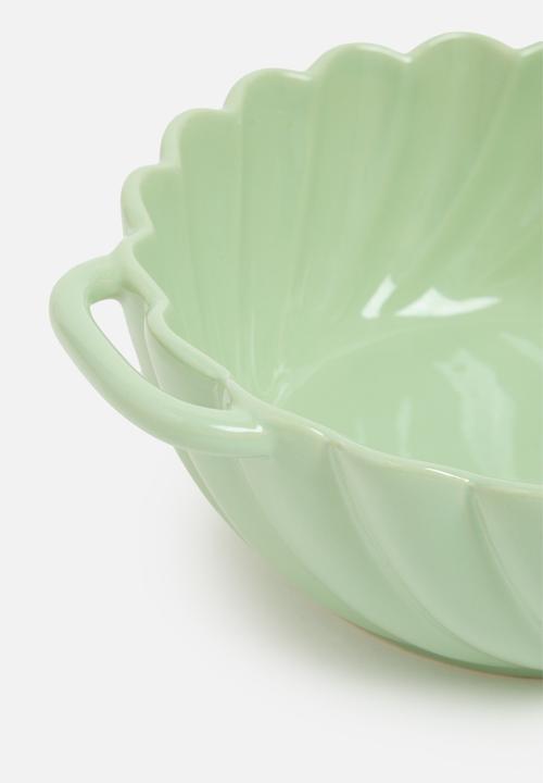Nicolson Russell - Atlantis serving bowl - pistachio